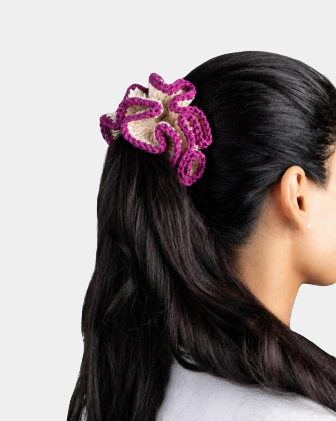 Purple Scrunchies
