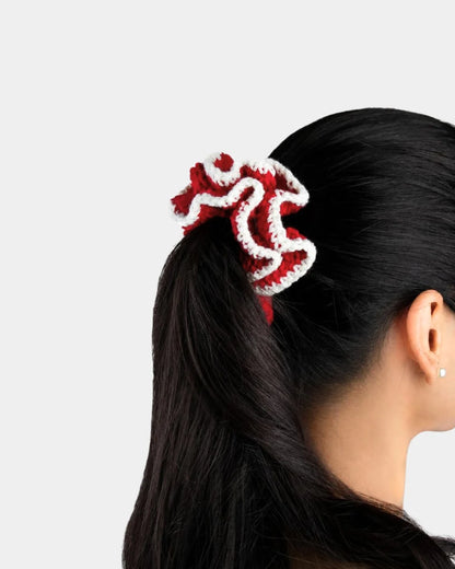 Maroon Scrunchies