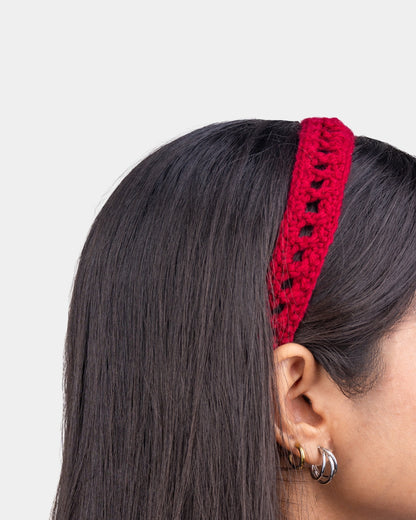 Ruby Mesh Headband