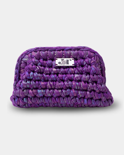 Plum Clutch Bag