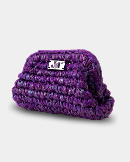 Plum Clutch Bag